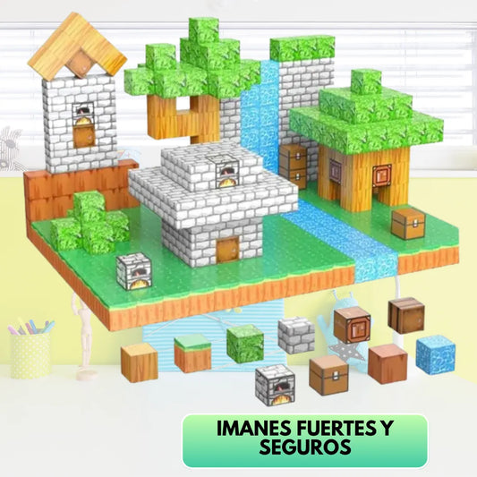 PixelMind™ Bloques de Píxeles Magnéticos
