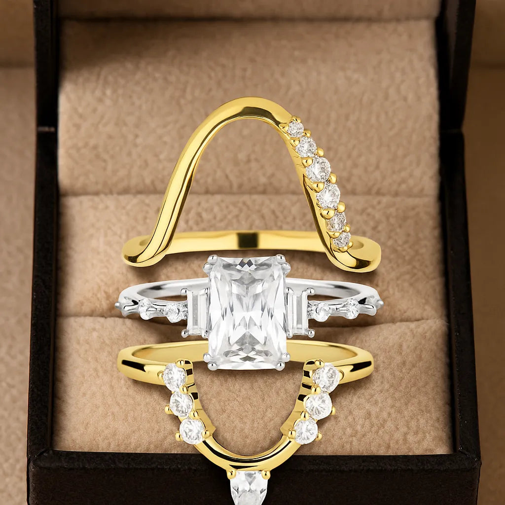 Anillo de Plata Elite™ 3 en 1