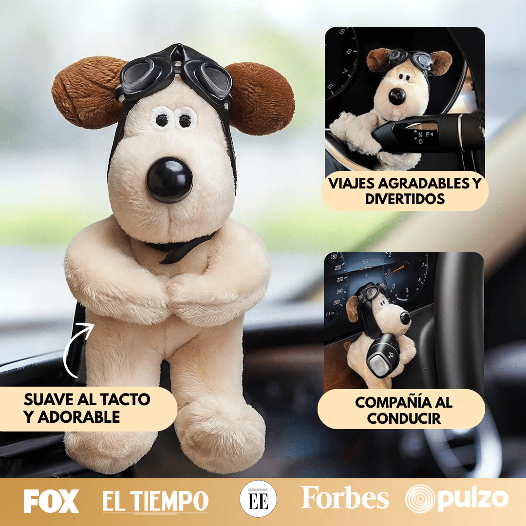 BuddyCar™ Perrito de Felpa para Carro