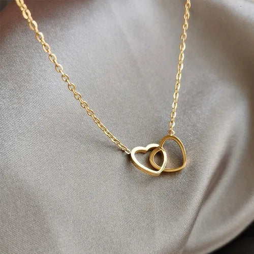 Eternal Love™ Collar Corazón Entrelazado + Caja Regalo de Osito