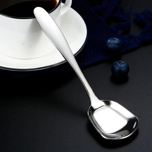 LuxeSpoon™ Cucharas Cuadradas de Acero Inoxidable (2 Unidades)