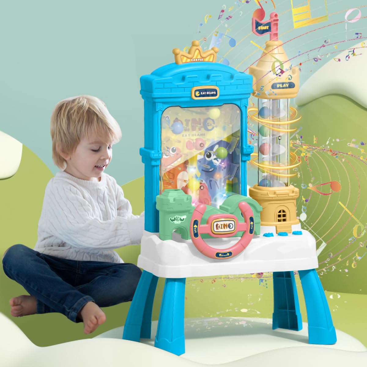 DinoClaw™ Castillo Interactivo de Dinosaurio