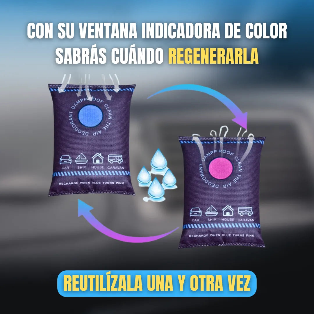 EcoDryBag™ Bolsas Absorbentes de Humedad