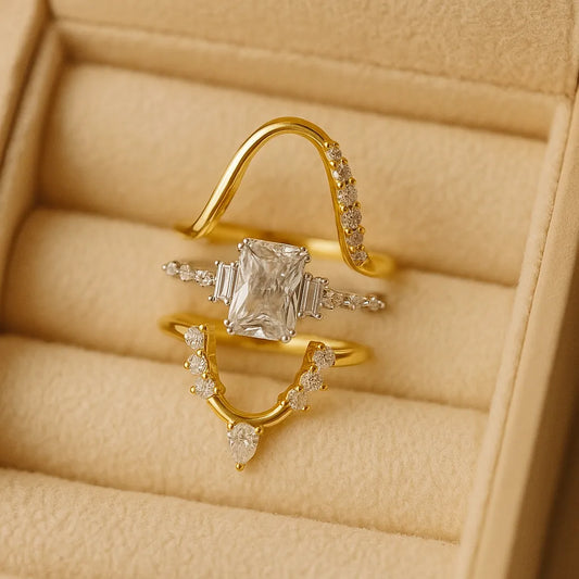 Anillo de Plata Elite™ 3 en 1