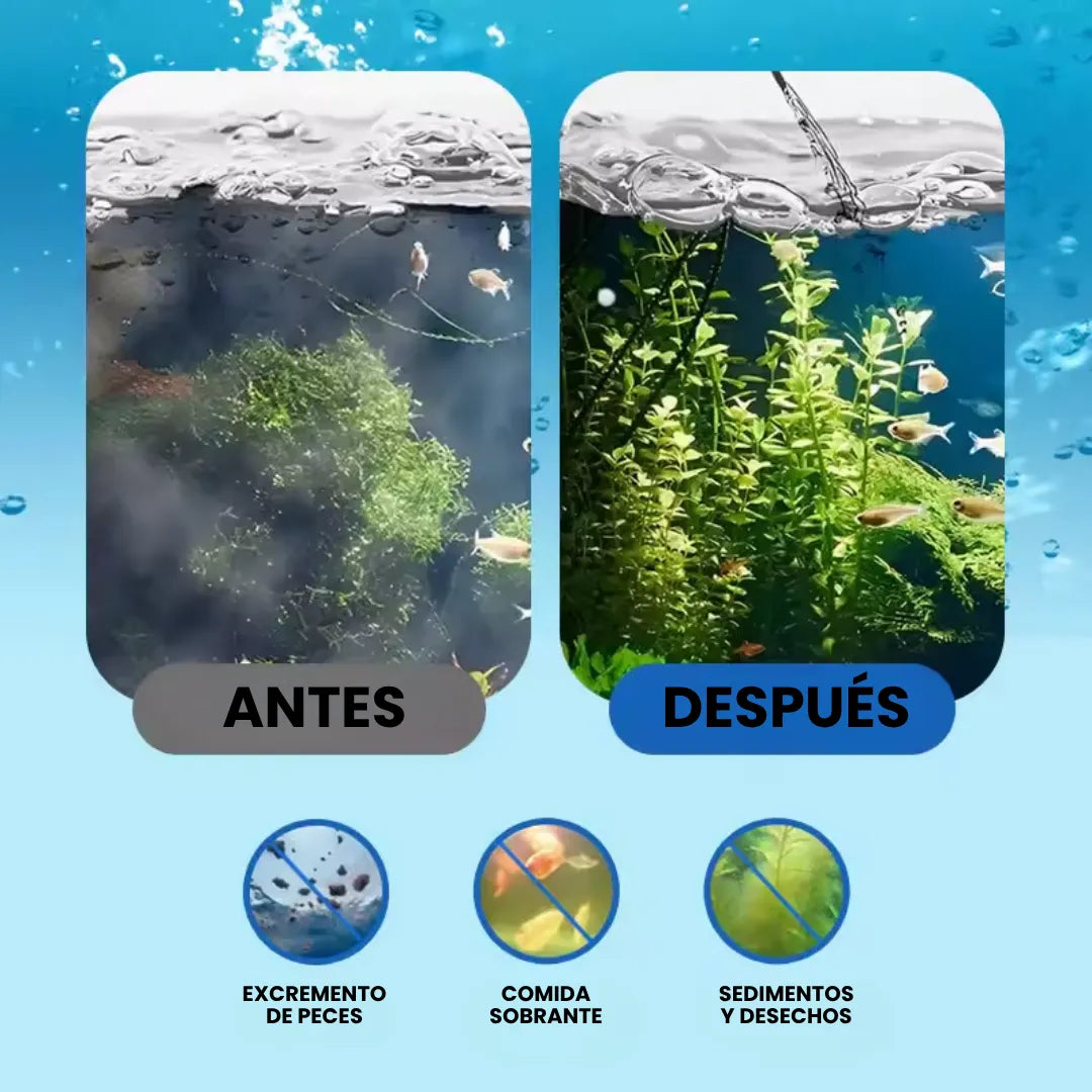BioDrop ™ Potente limpiador de agua para acuarios (OFERTA X 2 unidades)