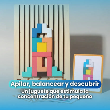 BrainStack™ Juguete Apilable Montessori