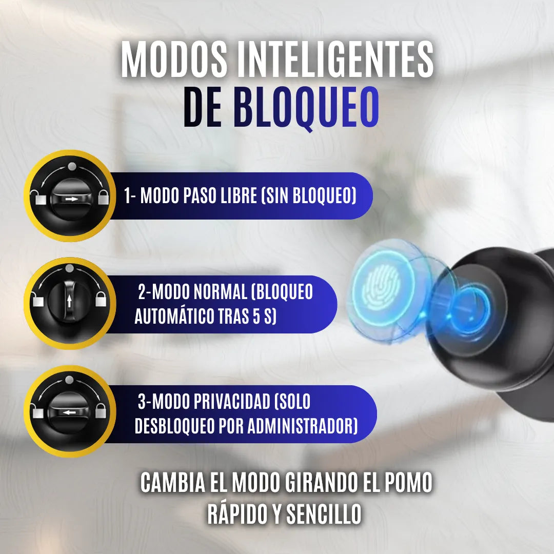 DigitLock™ Cerradura de puerta Biométrica
