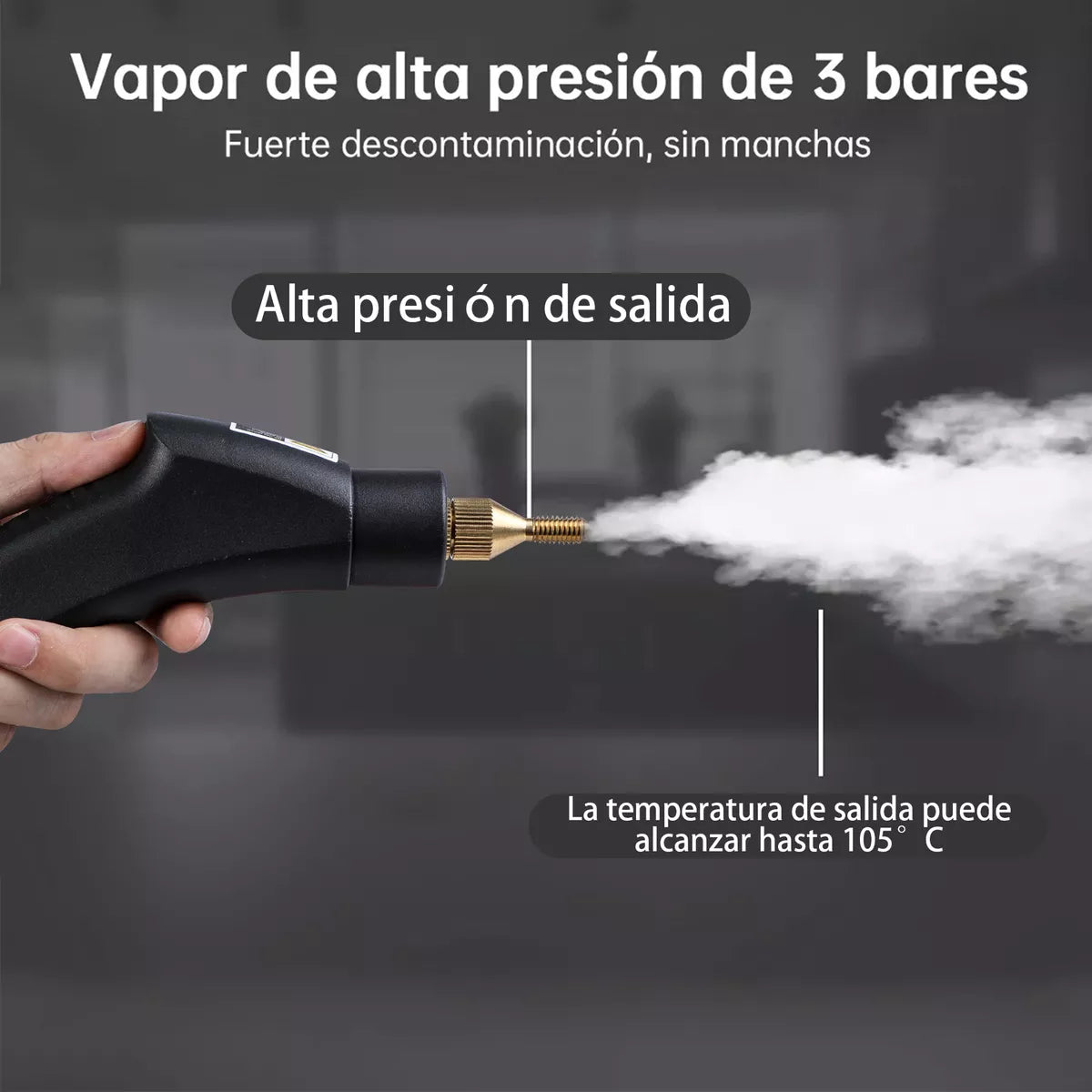 SteamMax™ Multi-Limpiador a Vapor