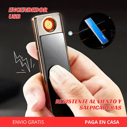 Luminara™ | Resistente al viento y salpicaduras Negro