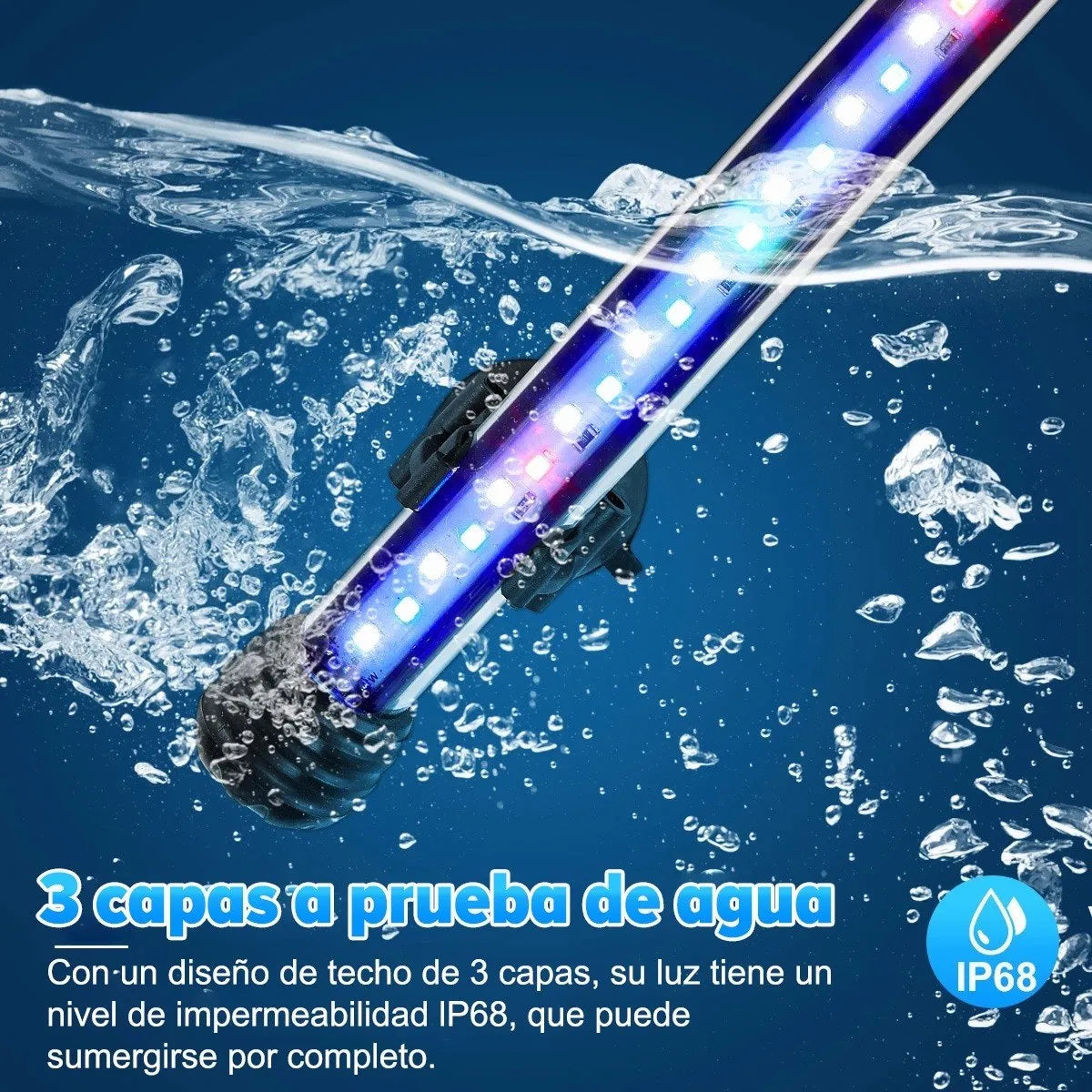LumiFish™ Lámpara LED Sumergible para Acuarios-