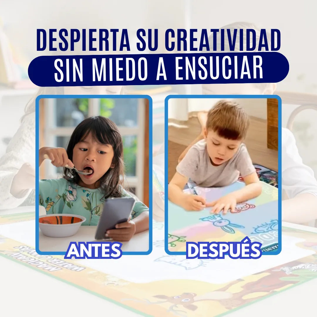 Magic Aqua™ Tapete mágico a base agua