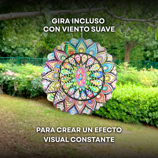 AuraSpin™ Molino de Viento Colgantes 3D