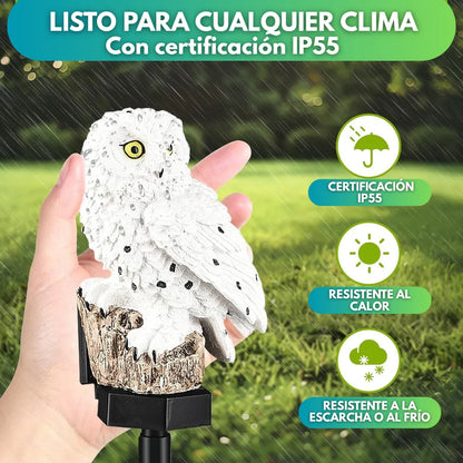OwlGlow™ Lámpara decorativa con forma de búho  (2 unidades)