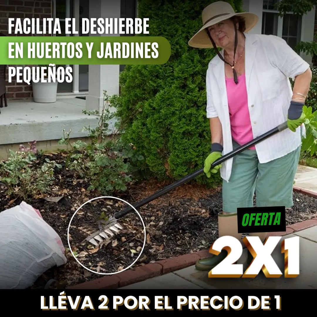 PRONGSPRO - Rastrillo de deshierbe OFERTA PAGA 1 LLEVA 2