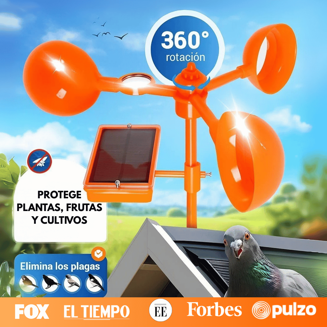 BirdShield™ Espantapájaros Reflectante