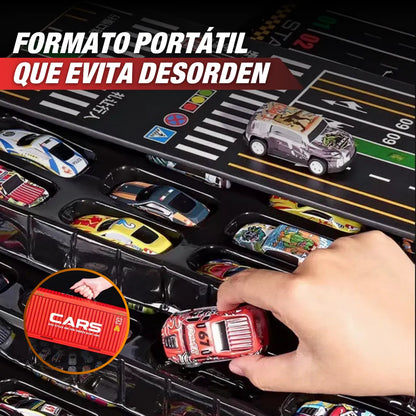 SpeedCarSet™ Set garaje de mini carros