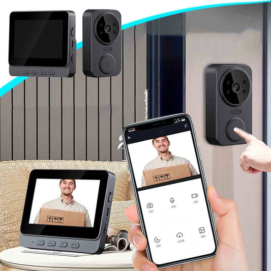 AlertView® Timbre Inteligente con Cámara Wi-Fi
