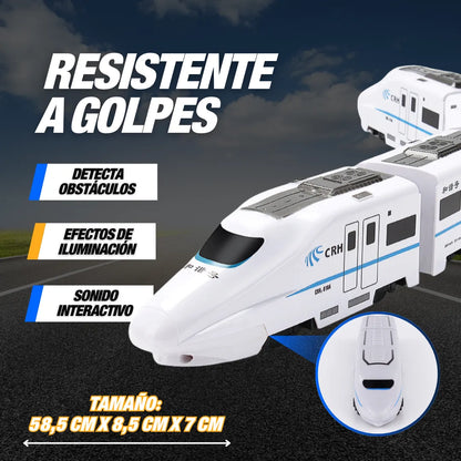 Tren Eléctrico Interactivo 4 Vagones