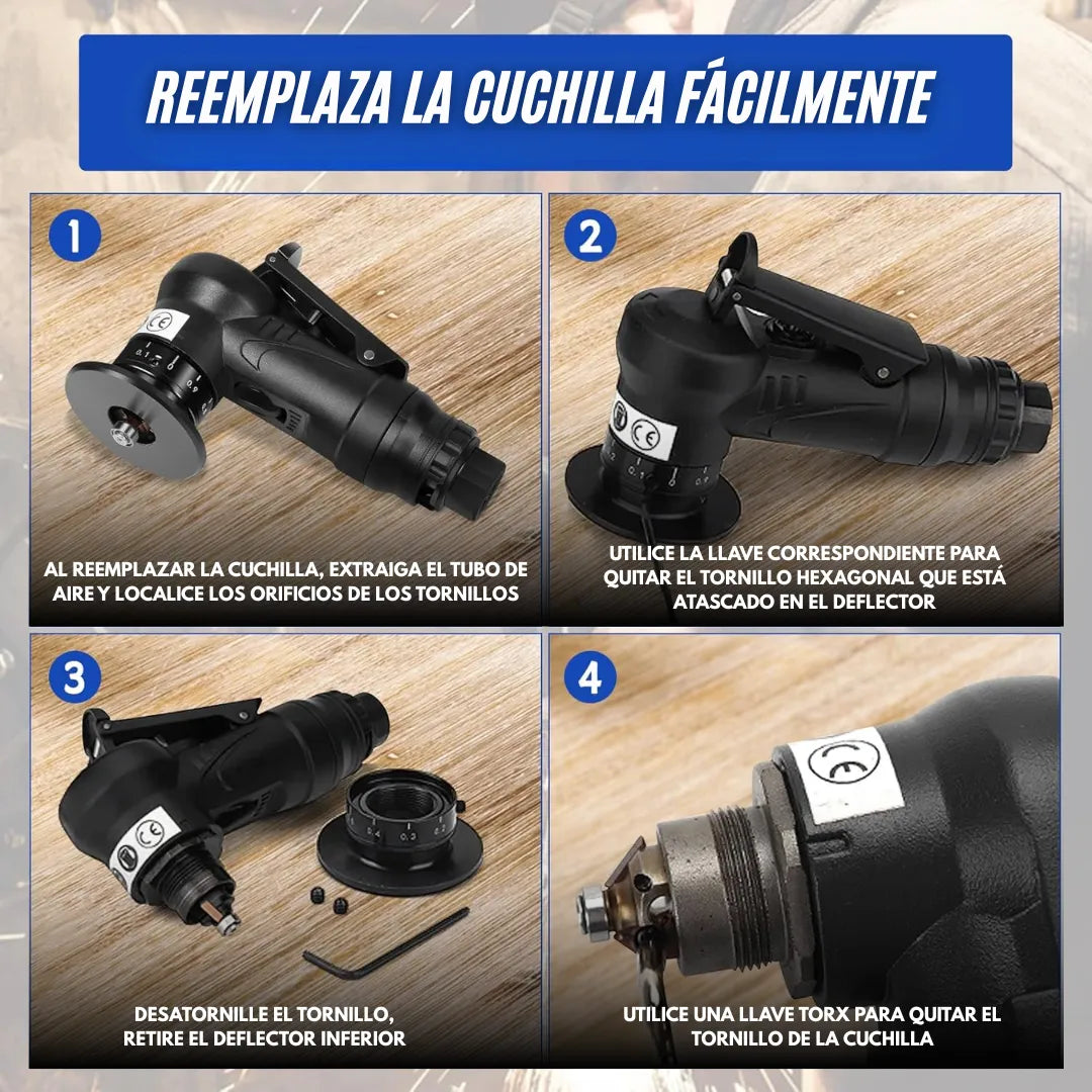 EdgePro™ Maquina Neumática de Biselado